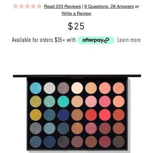 Morphe hot spot pallet (unopened)